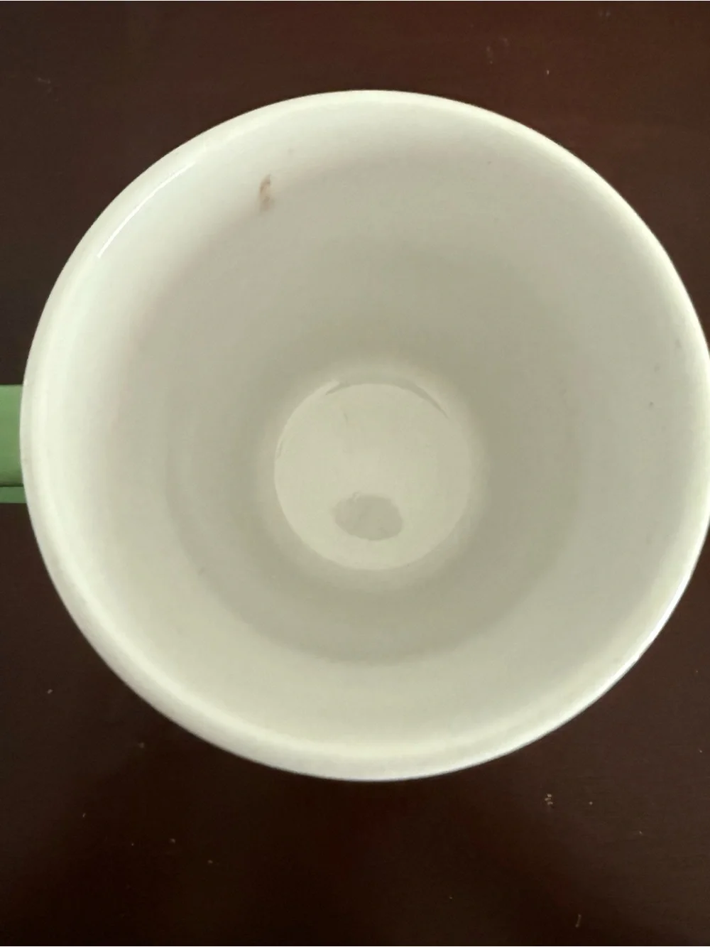 I Love My Cat Ceramic Mug - Green Handle